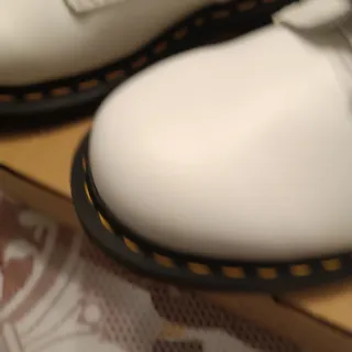 Botas Dr. Martens Blancas Piel Mujer