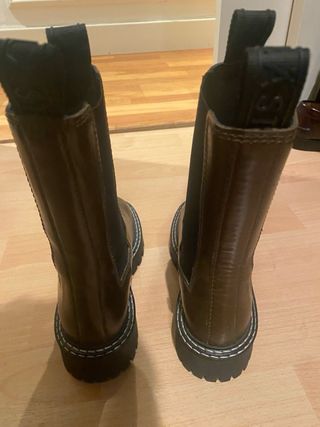 Botines Last verde oliva