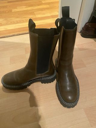 Botines Last verde oliva