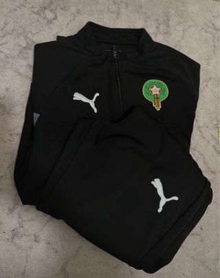Chándal Selección Marruecos Puma Negro
