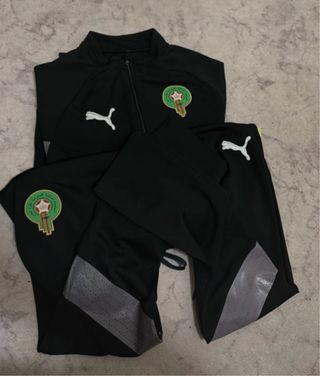 Chándal Selección Marruecos Puma Negro