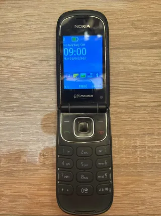 Teléfono Móvil Nokia Negro Abatible