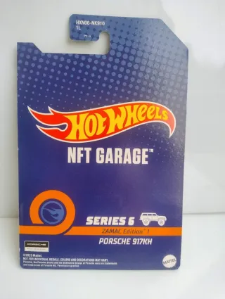 Hot Wheels Porsche 917KH NFT Garage Serie 6