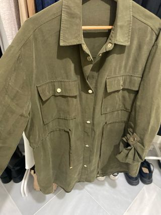 Sobrecamisa verde militar M