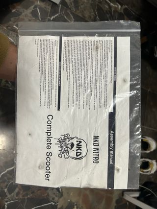 Patín scooter freestyle NKD