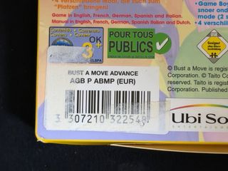 Super Bust-a-Move Game Boy Advance