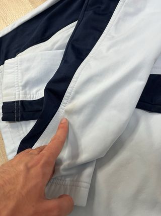 Conjunto deportivo Nike azul y gris