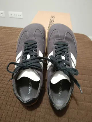 Zapatillas barefoot Coqueflex antracita 42