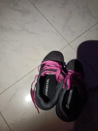 Heelys con rotelle in jeans numero 34