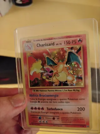 Charizard Pokémon Carta FASE2 150 PS