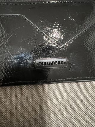 Tarjetero negro Pull&Bear