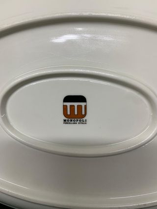 Piatto da portata floreale