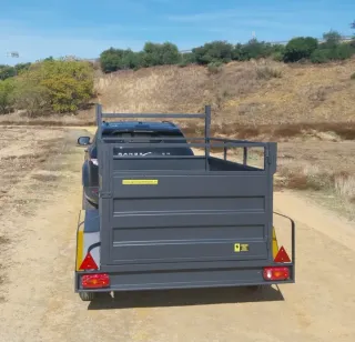 Remolque doble eje 220x140 lateral alto