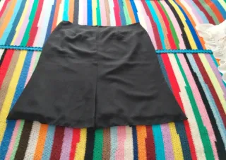 Falda negra fiesta talla 52