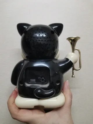 Urge reloj Despertador Antiguo Gato Norakuro japon