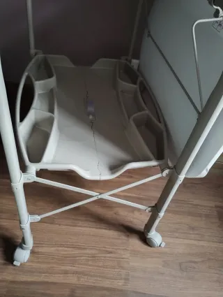 Bañera Cambiador Infantil CAM Oso Blanco y Beige