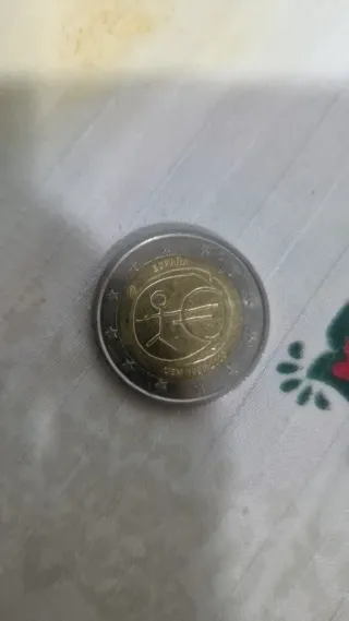 Moneda 2 Euros Conmemorativa España 1999-2009