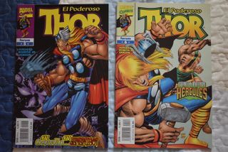 Lote 3 comics MARVEL Thor y Conan el bárbaro