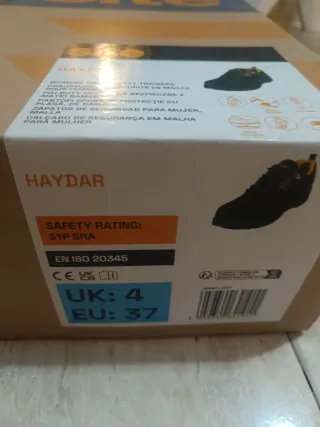 Zapatos de seguridad Site mujer negros/grises