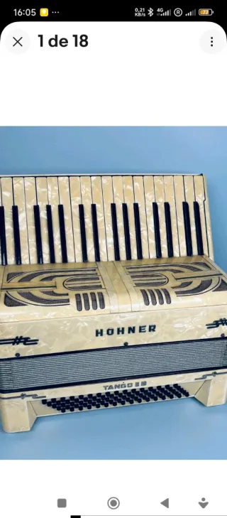 Acordeón Hohner Tango EM