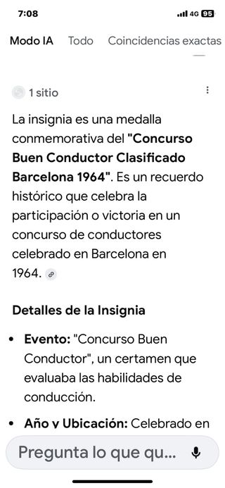 Lote Insignias Prevención Ruta Barcelona 1964