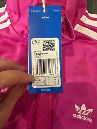 Chaqueta Adidas Fucsia Talla S