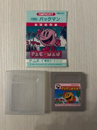 Game Boy Pac-Man Manual Japonés