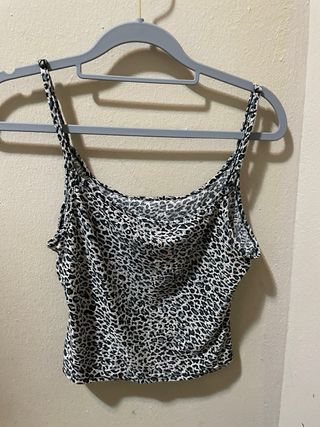 Top Y2K Leopardo Talla M