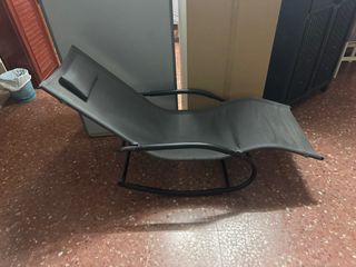 Amaca balancín gris