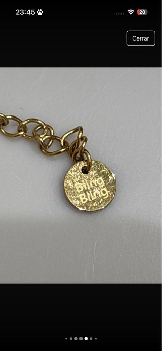 Gargantilla cuarzo verde chapado oro