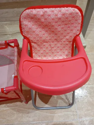 Conjunto Juguete Trona, Cochecito y Cuna