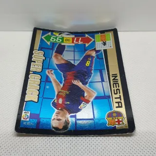 ⚽️ CROMO DE FUTBOL INIESTA SUPER CRACK ADRENALYN