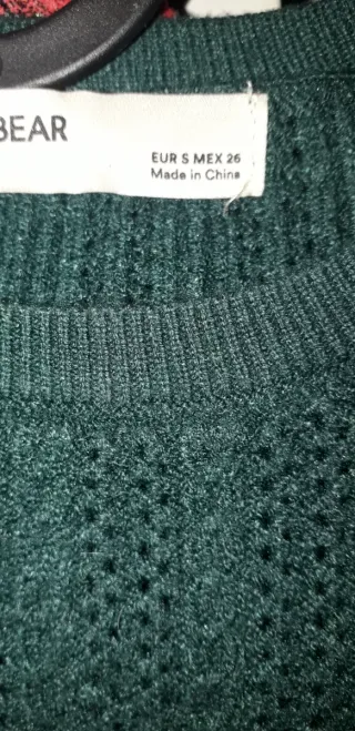 Jersey corto verde botella