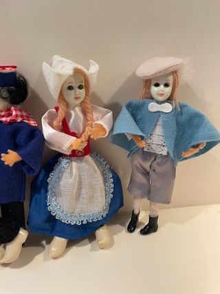 Piccole bambole vintage anni '70