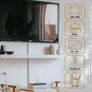 Soporte TV Pared 32-65 600x400