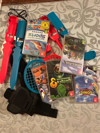 Pack Nintendo Switch: Juegos y Accesorios