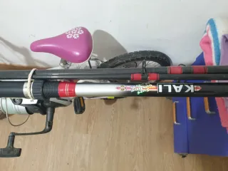 Caña de pesca kali con carrete SEA 70