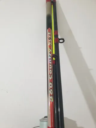 Caña de pesca kali con carrete SEA 70