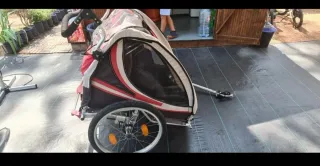 Carro para bicicleta infantil