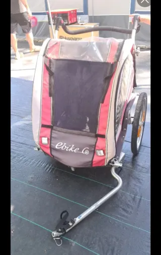 Carro para bicicleta infantil