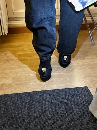 Charlotte Olympia Tacones Plataforma Negro Leopard