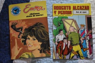 Lote 4 comics y revistas Emma, Mafalda en español