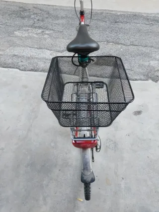 Cestino posteriore per bicicletta