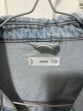 Chaqueta vaquera MNG 11/12 niña