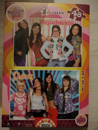 2 Puzzles 48 Piezas Patito Feo