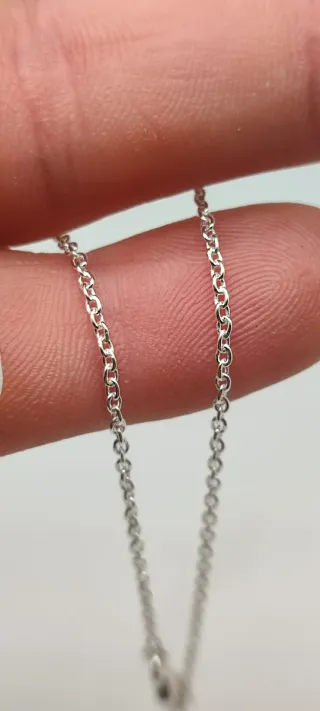 Gargantilla de Plata y Olivino.