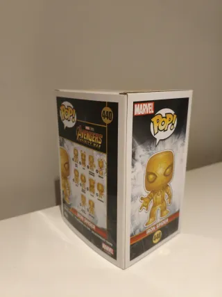 Funko Pop Iron Spider Oro Marvel Studios 440