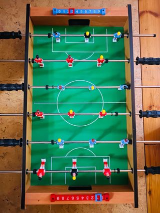 Futbolín de mesa