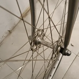 Bicicleta Fixie Blanca