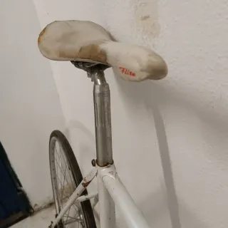 Bicicleta Fixie Blanca